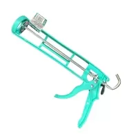 Пистолет для герметика гелевый скелетный (оранжевый)  (2498)